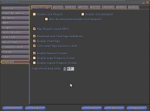The Emerald Tab in Preferences