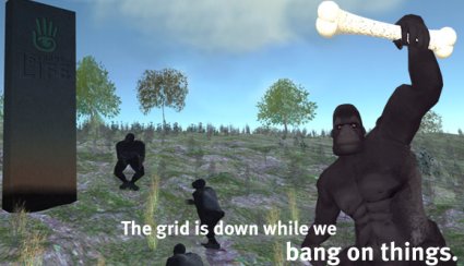 The famous "Black Wednesday" Second Life website notice which indicated all user-facing services (grid and web) were down for weekly maintenance 