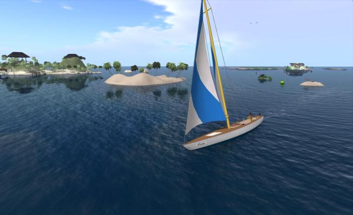 Enjoying my time sailing