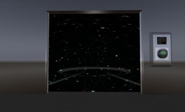 The new "outer space" scene