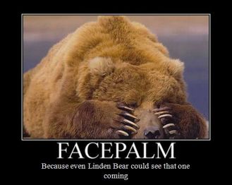 I couldn't help poking at the Lab early in the year with the "Palme d'Face" award