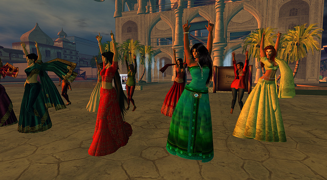 OBR music video recording (image courtesy of One Billion Rising In SL / 