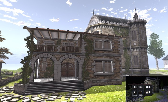 The LAQ Decor Spanish "castle" villa.