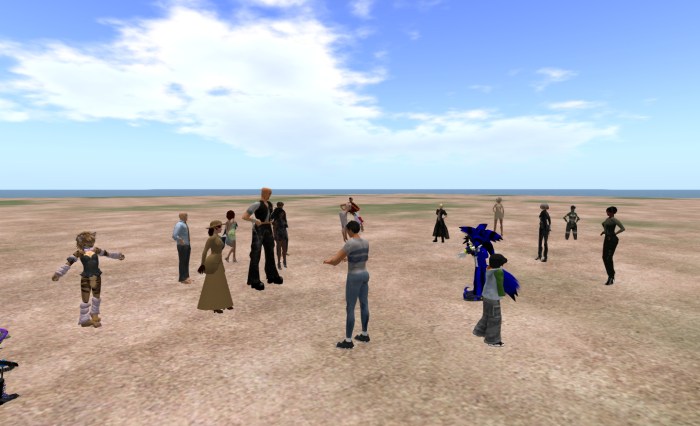 The gathering of the SSB testers...