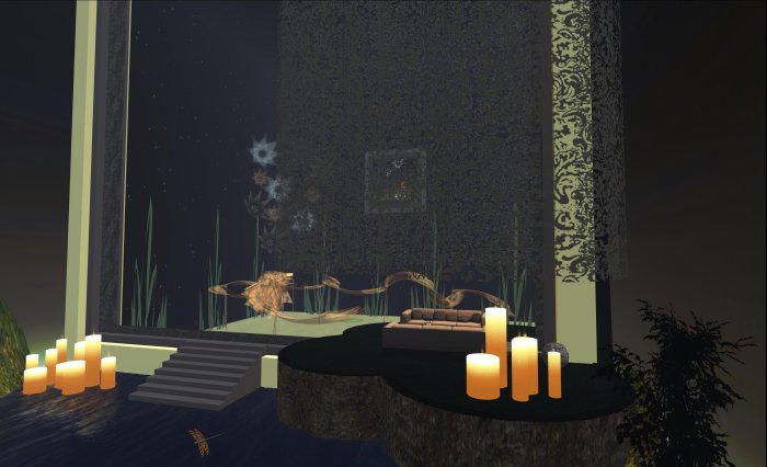 Eshi's beautiful and restful build within Chakryn Forest