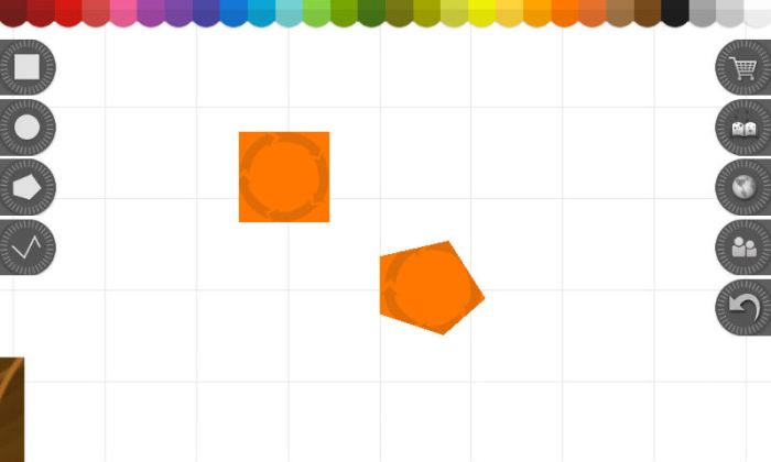 The updated Creatorverse UI with the new shopping basket for in-app purchases (top right)