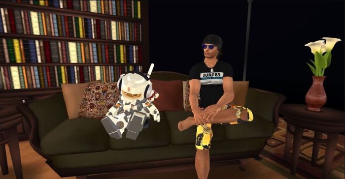 Nyx Linden (l) and Troy Linden (r) on Designing Worlds