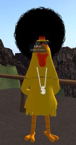 Baker Linden sports a new hairstyle ... man ...