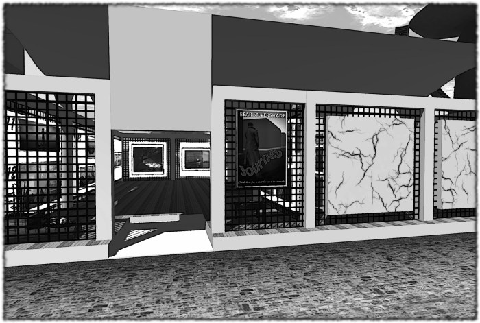 A black and white homage to Bear Silvershade's Journey exhibit at SL10BCC seemed appropriate...