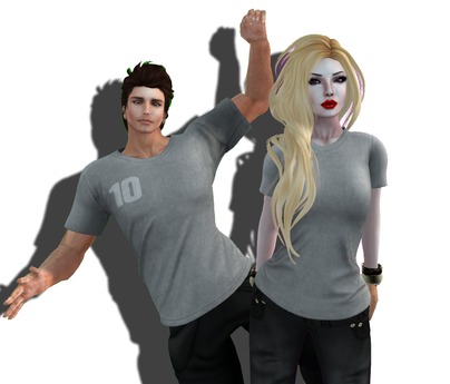 Sl10B mesh t-shirts from LL