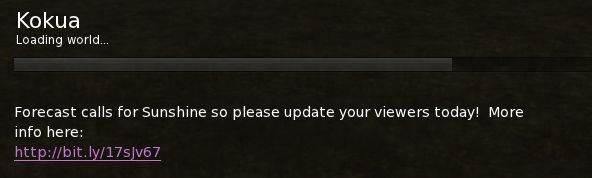 A light-hearted reminder of the need for SL users to update to an SSB/A-ready viewer