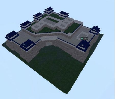 How rendering a region sans its neighbours might appear in a viewer