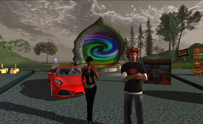 I bumped into this suspicious-looking geezer hanging around the Time Capsules area ... 