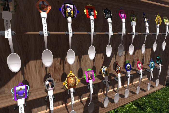 Linden teaspoons! Colect the entire set! - a part of DrFran Babcock whisimcal Classic Sounviners