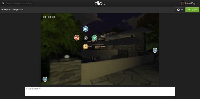 Creating hotspots for a dio place