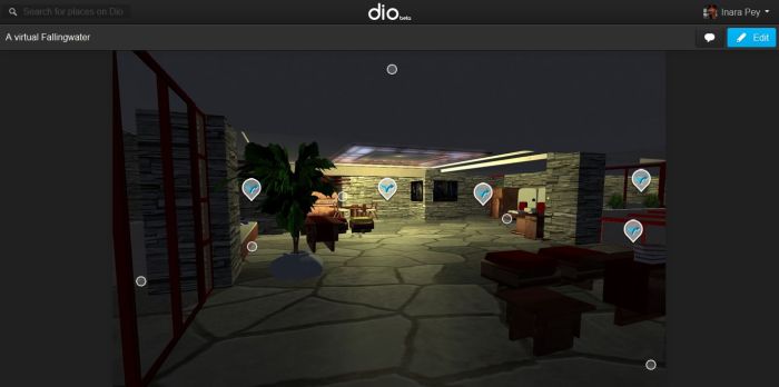 An example of a scene with lots of hotspots