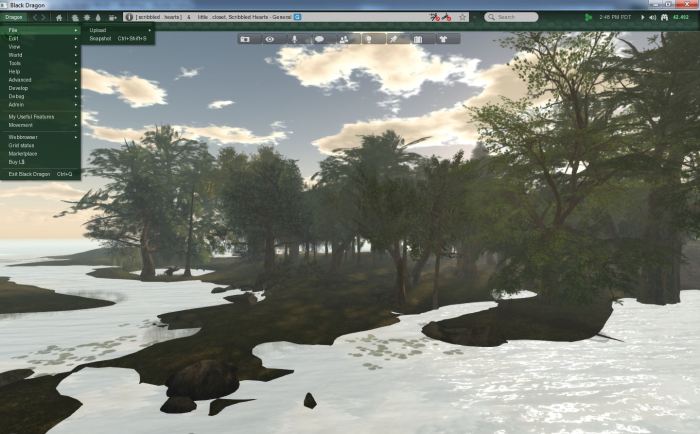 Black Dragon retain's Niran's approach to menus