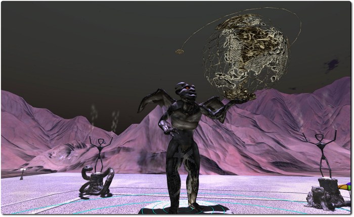 Toady Nakamura and Flea Bussy's piece, which pays homage to Arthur C. Clarke - BURN2