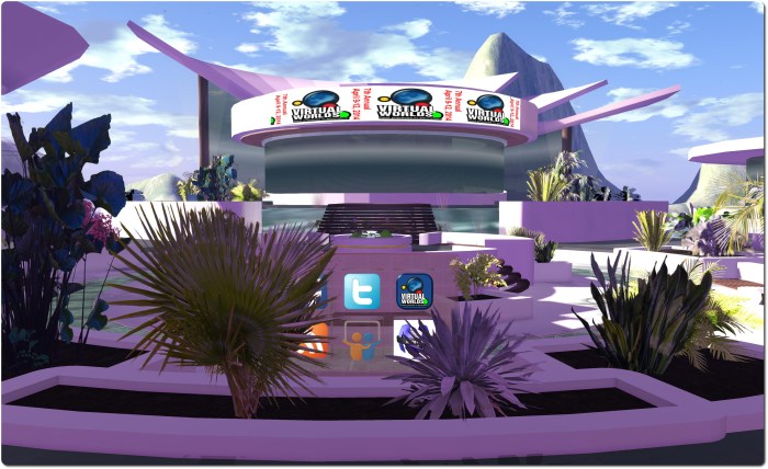 The VWBPE Central Auditorium, Second Life