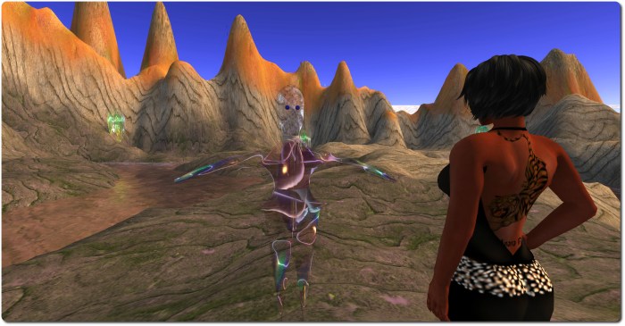 Ghosts of the Internet - conversing with myself (SL to Inworldz)