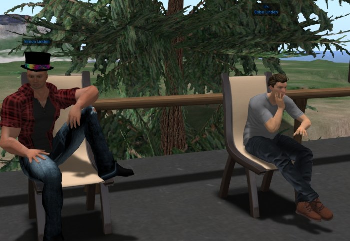 Ebbe Linden drops in on the Simulator User Group meeting