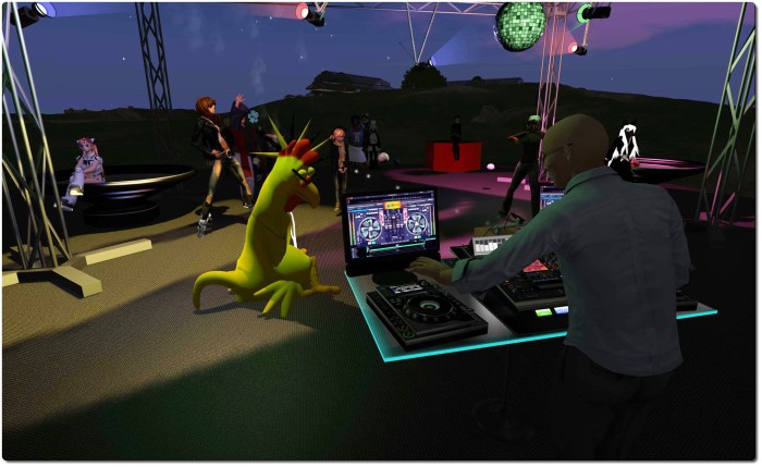 Server Beta meetings: a place for Lindens and residents to strut their stuff ... 