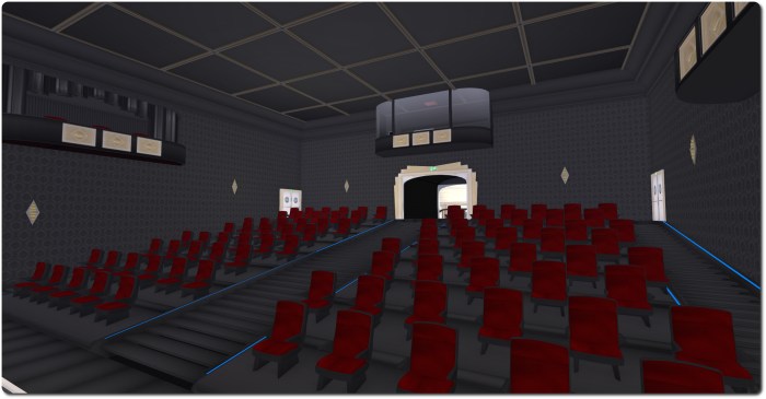 The interior of the Theatre