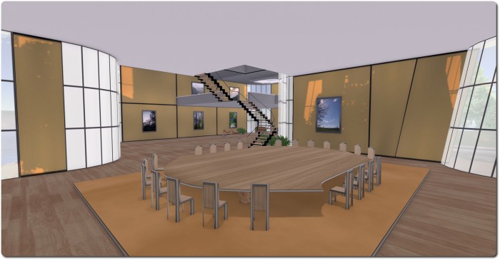 Inside the Conference Centre