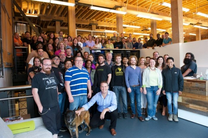 The Lab's Battery Street staff (image: Ebbe Altberg, via Twitter)