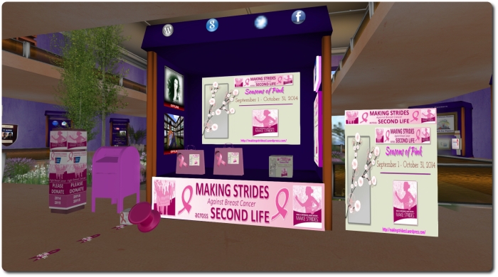 Get started on the I Feel, You Feel hut at the American Cancer Socirty, and help raise funs for Making Strides Against Breast Cancer