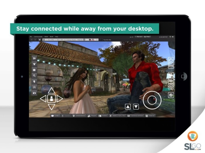 SL Go on the iPad: rotation bug now fixed