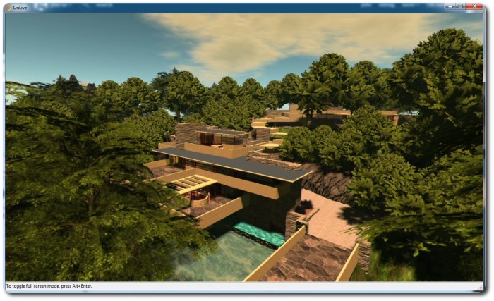 Accessing Fallingater at Seanchai Library, Kitely, via Firestorm on SL Go