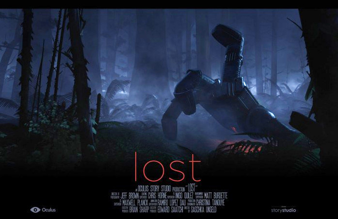 Lost, showcased at the 2015 Sundance Film Festival, is the first in a series of films from Oculus VR's new in-house film studio: Story Studio