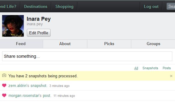 The last several days have seen people again encounter issues with snapshots failing to process / display in their feeds