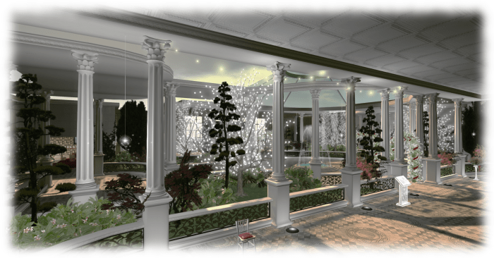 SS Galaxy - wedding reception area