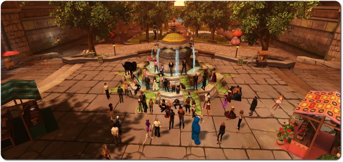 March saw the first of several in-world meetings with Lab staff, occurring Meauxle Bureaux