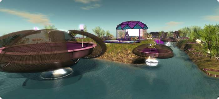 The kick-off event regions recreate the feel of the first ever virtual Relay event of 2005