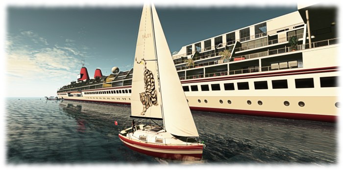 Sailing around the SS Galaxy in 2014