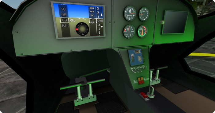 The Orion's cockpit includes fully working switches, CRT, GPS and even a media centre!