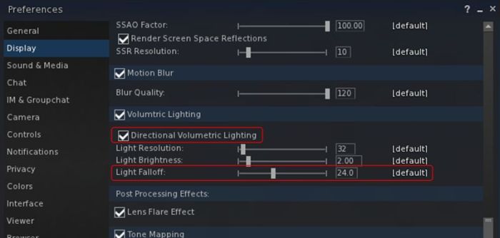 Black Dragon 2.4.2 Beta add options for both directional volumetric lighting and Godrays Falloff