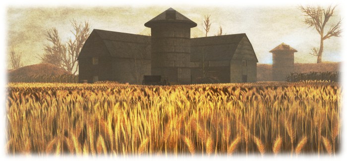 The nightmare begins as you wake up in a barn ... somewhere ... 