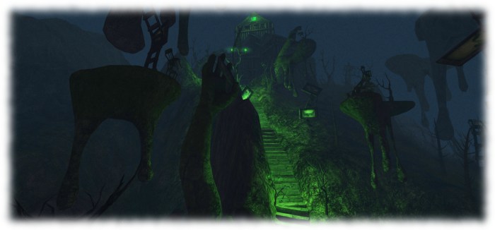 Nevermore, nevermore, nevermore ... UNIA touches on many things - including Poe - to add atmosphere ...