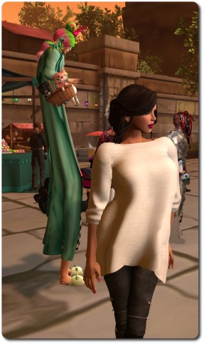 A chic Alexa Linden and a very tall Torley at the last gathering 