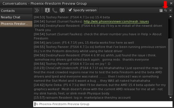 The group chat snooze button