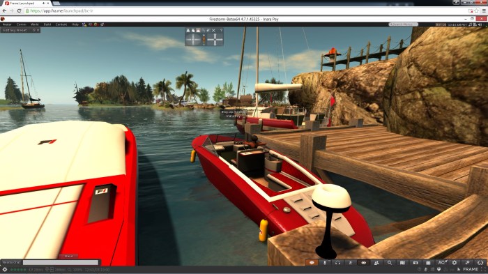 Running Bright Canopy on my Asus PCEE 1201N notebook with the graphics turned up to Ultra and everything enabled. The FPS was admittedly hovering just under 20, but given the Asus normally only manages low single-digit FPs nowadays with everything turned-off in the viewer - this is impressive