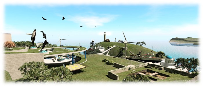 The Abyss Observatory's main facilities at Farwell