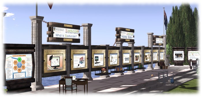 Communities and organisations within SL have attempted to offer guidance to new users, including the UWA, with their education-focus guidance for students and teachers arriving in SL - find out more about it here