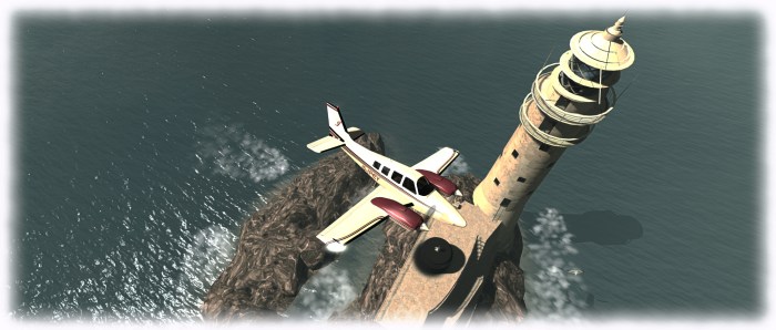 The DSA G58 Baron sans floats - my latest light aircraft