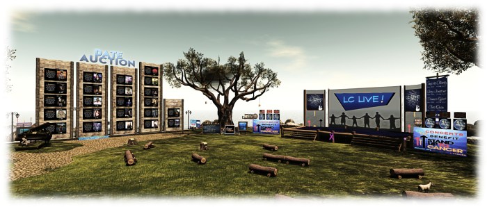 Be sure to visit LC Live before 10:00 SLT on Sunday, September 27th, 2015, and bid for a date with one of SL top live performers or venue owners! 