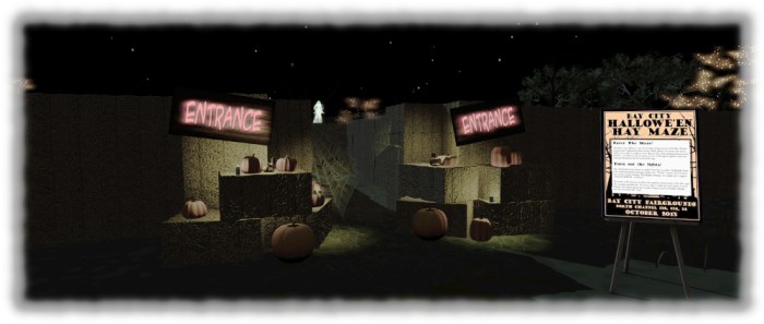 Bay City Halloween Maze - starting point for the Creepy Crawl